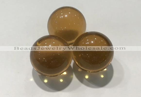 CDN1042 30mm round glass decorations wholesale