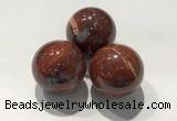 CDN1108 30mm round brecciated jasper decorations wholesale