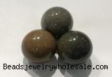 CDN1125 30mm round jasper decorations wholesale