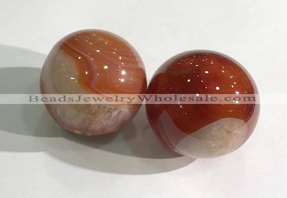 CDN1207 40mm round druzy agate decorations wholesale