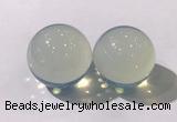 CDN1231 40mm round glass decorations wholesale