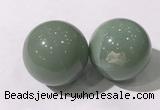 CDN1248 40mm round green aventurine decorations wholesale