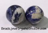 CDN1254 40mm round sodalite decorations wholesale