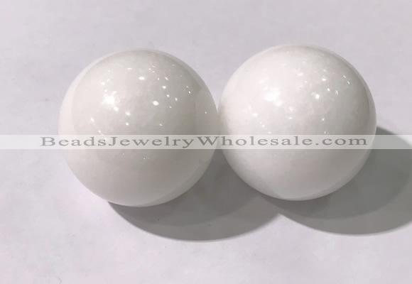 CDN1258 40mm round candy jade decorations wholesale