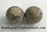 CDN1302 40mm round jasper decorations wholesale