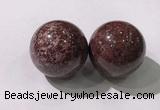 CDN1310 40mm round jasper decorations wholesale