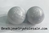 CDN1317 40mm round gemstone decorations wholesale