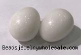 CDN1350 35*45mm egg-shaped candy jade decorations wholesale