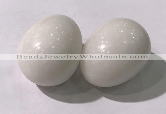 CDN1350 35*45mm egg-shaped candy jade decorations wholesale