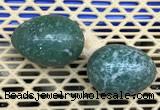 CDN352 35*50mm egg-shaped Qinghai jade decorations wholesale