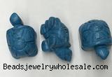 CDN436 28*45*22mm turtle imitation turquoise decorations wholesale