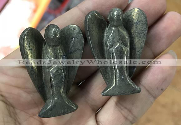 CDN483 30*40mm angel pyrite decorations wholesale