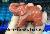 CDN520 33*65*45mm elephant red jasper decorations wholesale