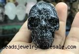 CDN555 35*50*40mm skull snowflake obsidian decorations wholesale