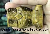 CDN579 35*50mm owl yellow tiger eye decorations wholesale