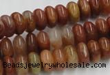 CDQ04 15.5 inches 6*12mm rondelle natural red quartz beads wholesale