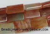 CDQ10 15.5 inches 13*18mm rectangle natural red quartz beads wholesale