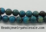 CDS06 16 inches 8mm round dyed serpentine jasper beads wholesale