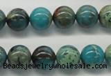 CDS08 16 inches 12mm round dyed serpentine jasper beads wholesale