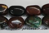 CDS258 15.5 inches 12*17mm nuggets dyed serpentine jasper beads