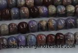 CDS276 15 inches 3*5mm rondelle dyed serpentine jasper beads