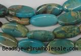 CDS36 15.5 inches 9*17mm marquise dyed serpentine jasper beads