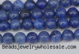 CDU340 15.5 inches 4mm round blue dumortierite beads wholesale