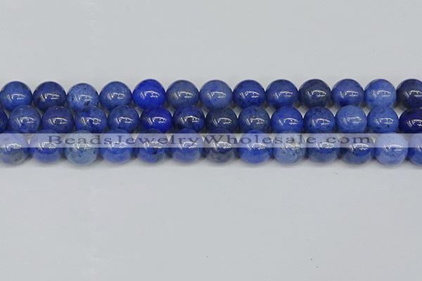 CDU345 15.5 inches 14mm round blue dumortierite beads wholesale