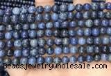 CDU351 15.5 inches 6mm round blue dumortierite beads wholesale