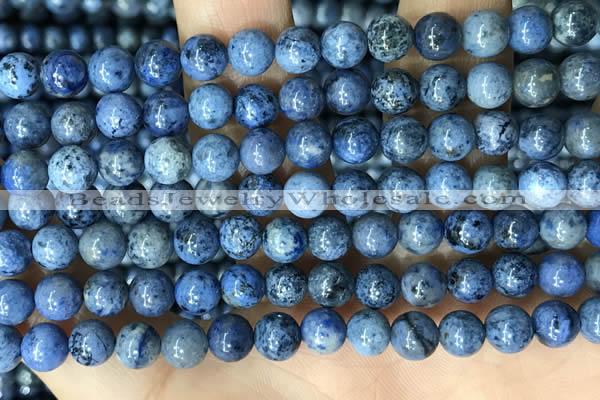 CDU367 15.5 inches 6mm round dumortierite gemstone beads