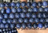 CDU370 15.5 inches 12mm round dumortierite gemstone beads