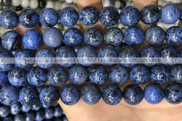 CDU370 15.5 inches 12mm round dumortierite gemstone beads