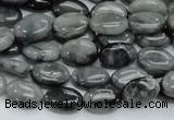 CEE15 15.5 inches 8*12mm oval eagle eye jasper beads wholesale