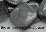 CEE18 15.5 inches 30*30mm diamond eagle eye jasper beads wholesale