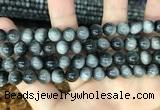 CEE512 15.5 inches 8mm round eagle eye jasper beads