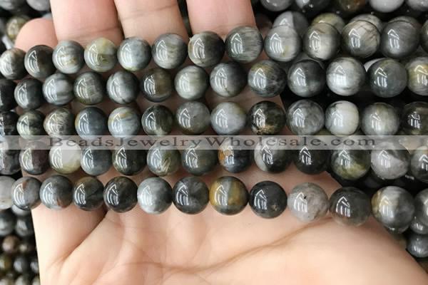 CEE525 15.5 inches 8mm round eagle eye jasper beads wholesale