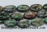 CEM12 15.5 inches 10*14mm oval emerald gemstone beads wholesale