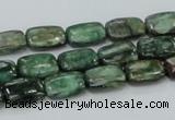 CEM17 15.5 inches 8*12mm rectangle emerald gemstone beads wholesale