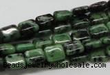 CEP16 15.5 inches 8*10mm rectangle epidote gemstone beads