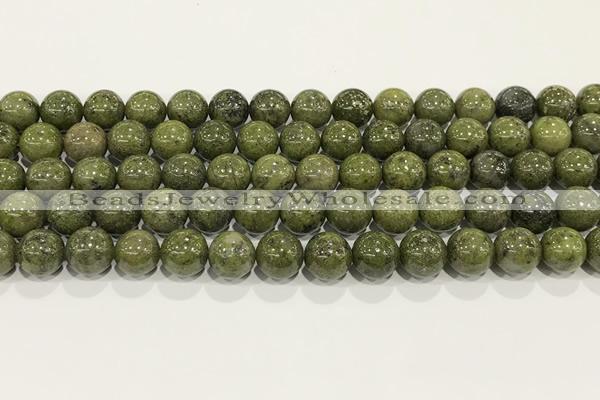 CEP204 15.5 inches 12mm round epidote gemstone beads wholesale