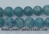 CEQ04 15.5 inches 10mm round blue sponge quartz beads wholesale