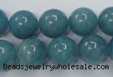 CEQ06 15.5 inches 14mm round blue sponge quartz beads wholesale