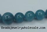 CEQ10 15.5 inches 8mm - 18mm round blue sponge quartz beads wholesale