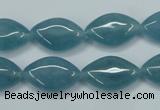 CEQ134 15.5 inches 12*19mm marquise blue sponge quartz beads