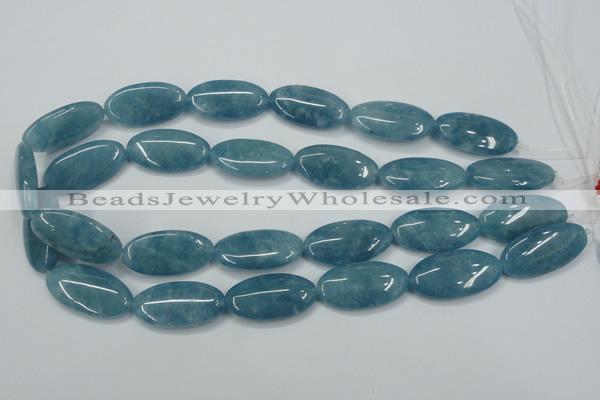 CEQ137 15.5 inches 15*30mm marquise blue sponge quartz beads