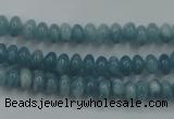 CEQ22 15.5 inches 4*6mm rondelle blue sponge quartz beads