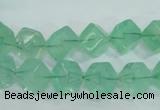 CFL100 15.5 inches 8*8mm cube natural green fluorite gemstone beads