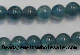 CFL1003 15.5 inches 10mm round blue fluorite beads wholesale