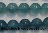 CFL1005 15.5 inches 14mm round blue fluorite beads wholesale