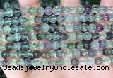 CFL1151 15.5 inches 6mm round fluorite gemstone beads